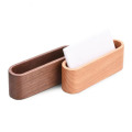 Solid Wooden Cards Base Wood Business card Holder